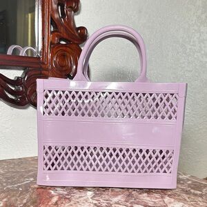 Chic Lilac Tote Bag